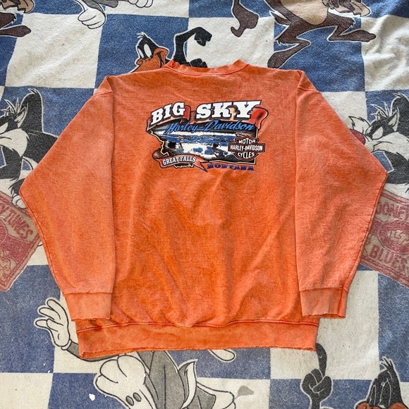Vintage Harley crewneck sweatshirt - Picture 5 of 6